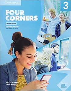 کتاب فور کرنرز سه ویرایش دوم Four Corners 2nd 3 Student Book and Work Book (کتاب دانش آموز کتاب کار و فایل صوتی) با تخفیف 50درصد