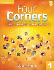 کتاب فور کرنرز یک ویرایش قدیم Four Corners 1 (کتاب دانش آموز کتاب کار و فایل صوتی) با تخفیف 50درصد