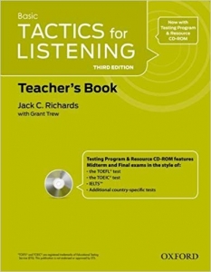 کتاب معلم تکتیکس فور لیسنینگ ویرایش سوم Tactics for Listening Basic Teachers Book Third Edition