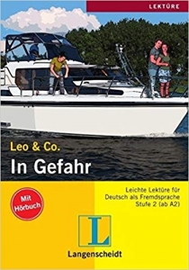 کتاب داستان آلمانی In Gefahr (Stufe 2) - Buch mit Audio-CD Leo & Co