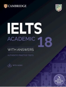 کتاب آزمون آیلتس کمبریج آکادمیک Cambridge English IELTS 18 Academic + CD با تخفیف 50 درصد