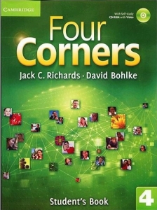 کتاب فورکرنرز چهار ویرایش قدیم Four Corners 4 (کتاب دانش آموز کتاب کار و فایل صوتی) با تخفیف 50درصد