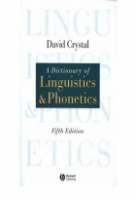 کتاب زبان A Dictionary of Linguistics and Phonetics 5th edition