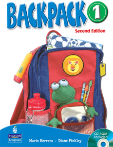 کتاب زبان کودکان بک پک Backpack 1+CD با تخفیف 50% به همراه کتاب دانش آموز و کتاب کار