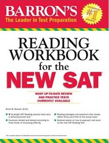 کتاب آزمون اس ای تی Barrons Reading Workbook for the NEW SAT 