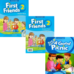 پکیج کامل فرست فرندز 2 first friends(کتاب اصلی-فلش کارت-داستان)