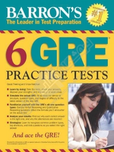 کتاب جی ار ای پراکتیس تست 6GRE Practice Tests