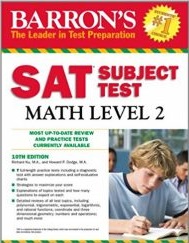 کتاب زبان آزمون ست سابجکت تست Barron s SAT Subject Test Math Level 2 10th Edition 