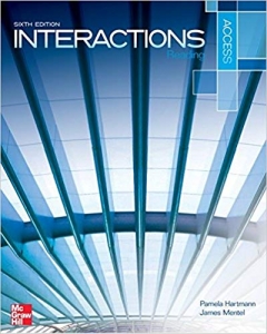کتاب آموزش زبان ریدینگ, اینتراکشن اکسس ریدینگ ویرایش ششم Interactions Access Reading 6th Edition