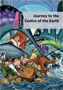 کتاب داستان زبان انگلیسی دومینو: سفر به اعماق زمین New Dominoes Starter:Journey to the Center of the Earth 