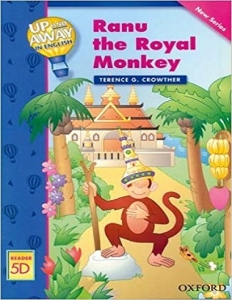 کتاب داستان انگلیسی آپ اند اوی این انگلیش رانو میمون سلطنتی Up and Away in English: Ranu the Royal Monkey