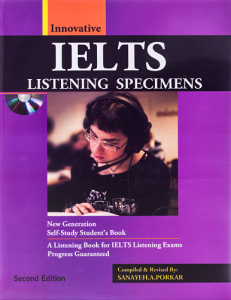 کتاب زبان آیلتس لیستنینگ اسپیسیمنز IELTS Listening Specimens 2nd