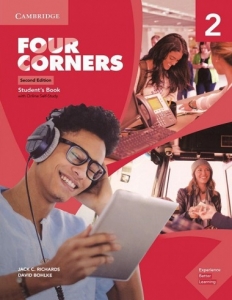 کتاب فور کرنرز دو ویرایش دوم Four Corners 2nd 2 Student Book and Work Book (کتاب دانش آموز کتاب کار و فایل صوتی) با تخفیف 50درصد