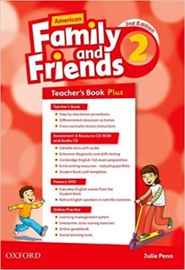 کتاب معلم فمیلی اند فرندز American Family and Friends 2 (2nd) Teachers book+CD 