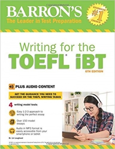 کتاب Barrons Writing for the TOEFL IBT 6th