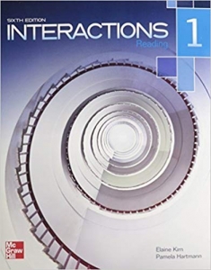 کتاب آموزش زبان ریدینگ, اینتراکشن ریدینگ یک ویرایش ششم Interactions 1 Reading 6th Edition