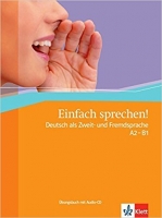 کتاب زبان آلمانی Einfach Sprechen: Ubungsbuch MIT Audio-CD by Sandra Hohmann