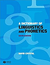 کتاب زبان A Dictionary Of Linguistics and Phonetics Sixth Edition