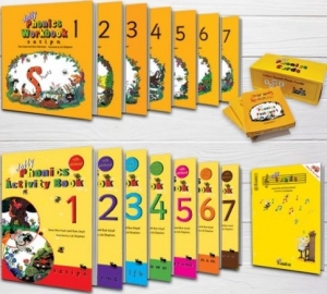 پک کامل کتاب و فلش کارت جولی فونیکس Jolly Phonics با 50 درصد تخفیف