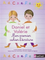 کتاب زبان فرانسوی Daniel et Valerie - Mon premier cahier d'ecriture 4-5 ans