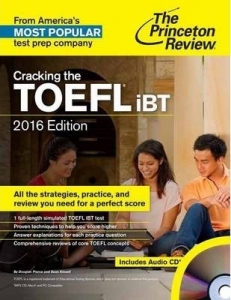کتاب Cracking the TOEFL IBT with Audio CD, 2016 Edition