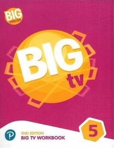 کتاب زبان بیگ انگلیش بیگ تی وی 5 ورک بوک ویرایش دوم Big English 5 Big TV Workbook 2nd
