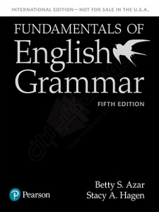 کتاب فاندامنتال اف انگلیش گرامر ویرایش پنجم Fundamentals of English Grammar 5th Edition اثر بتی اذر 