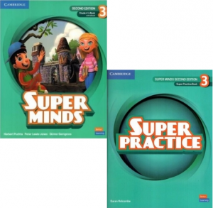 پک سه جلدی سوپر مایندز super minds 3 2nd edition (ویرایش دوم) 