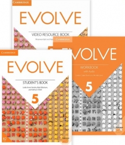 پکیج 3 جلدی کتاب ایوالو Evolve 5 + کتاب فعالیت های ویدئویی