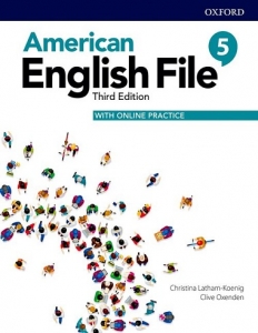 امریکن انگلیش فایل 5 ویرایش سوم American English File 3rd 5 (کتاب دانش آموز به همراه کتاب کار و سی دی)