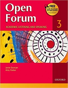 کتاب اپن فروم Open Forum 3 Student Book with Test Booklet & CD