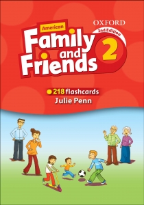 فلش کارت امریکن فمیلی اند فرندز دو ویرایش دوم Flashcards American Family and Friends 2 Second Edition