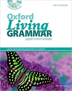 کتاب زبان آکسفورد لیوینگ گرامر Oxford Living Grammar Upper-Intermediate With CD