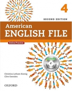 کتاب امریکن انگلیش فایل ویرایش دوم American English File 4 با تخفیف 50 درصد سایز A4 (کتاب دانش آموز و کتاب کار و فایل صوتی) 
