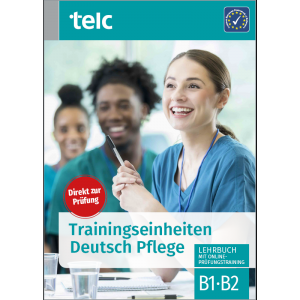 کتاب آزمون آلمانی تلک Telc Trainingseinheiten Deutsch Pflege Lehrbuch B1·B2