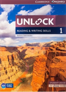 کتاب آنلاک لول 1 ریدینگ اند رایتینگ اسکیلز Unlock Level 1 Reading and Writing Skills