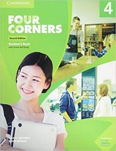 کتاب فور کرنرز چهار ویرایش دوم Four Corners 2nd 4 Student Book and Work Book (کتاب دانش آموز کتاب کار و فایل صوتی) با تخفیف 50درصد