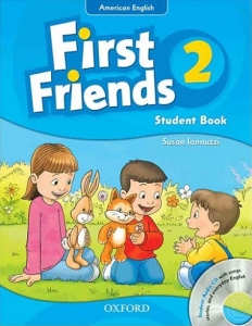 کتاب امریکن فرست فرندز American First Friends 2 (کتاب دانش آموز و کتاب کار  و فایل صوتی)