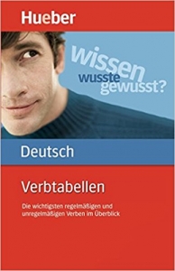 کتاب زبان آلمانی Verbtabellen Deutsch: Die wichtigsten regelmäßigen und unregelmäßigen Verben im Überblick