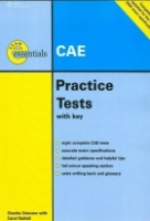 کتاب سی ای ایی پرکتیس تست CAE Practice Tests with key Essentials EXAM