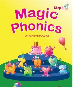 کتاب مجیک فونیکس Magic Phonics Step 3 With Audio CD 