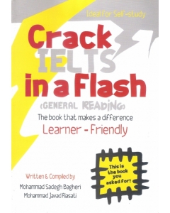 کتاب زبان کرک آیلتس ریدینگ این فلش (Crack IELTS In a Flash (General Reading