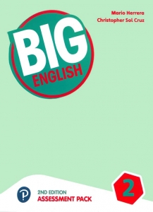 کتاب زبان پکیج ارزیابی بیگ انگلیش Assessment Package Big English 2