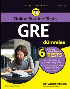 کتاب زبان جی آر ای Practice Tests GRE For Dummies 