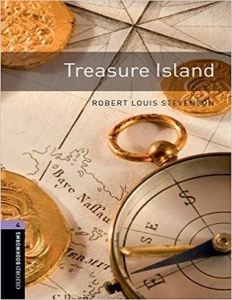 کتاب رمان Bookworms 4:Treasure Island with CD