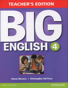 کتاب معلم بیگ انگلیش 4 Big English 4 Teachers Book