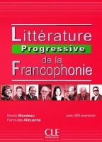 کتاب زبان فرانسوی Litterature progressive de la francophonie - intermediaire