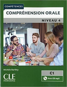 کتاب فرانسوی Comprehension orale 4 - Niveau C1 + CD - 2eme edition رنگی
