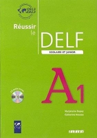 کتاب زبان فرانسوی Reussir le delf scolaire et junior A1 + CD