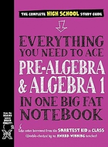 کتاب Everything You Need to Ace Pre Algebra and Algebra I in One Big Fat Notebook